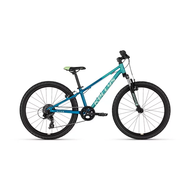 Odlehčené juniorské kolo KELLYS KITER 50 24" - model 2026 • 120-140 cm • 11,4 kg - Ocean Blue - Ocean Blue
