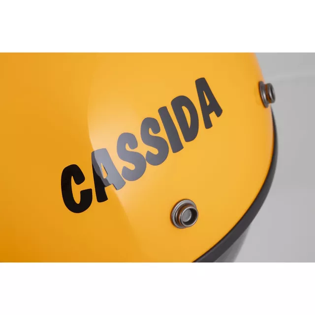 Moto přilba Cassida Oxygen Gear 2.0 žlutá/černá