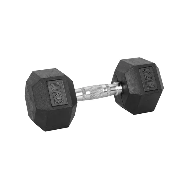Šestihranné činky inSPORTline Hexsteel 2-40 kg