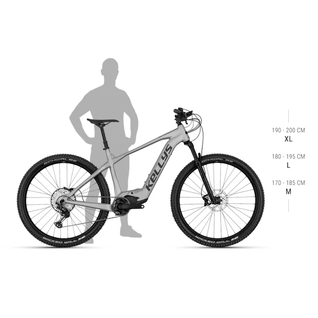 Horské elektrokolo KELLYS TYGON RS50 P 820Wh 29" - model 2026 - Mocha Grey