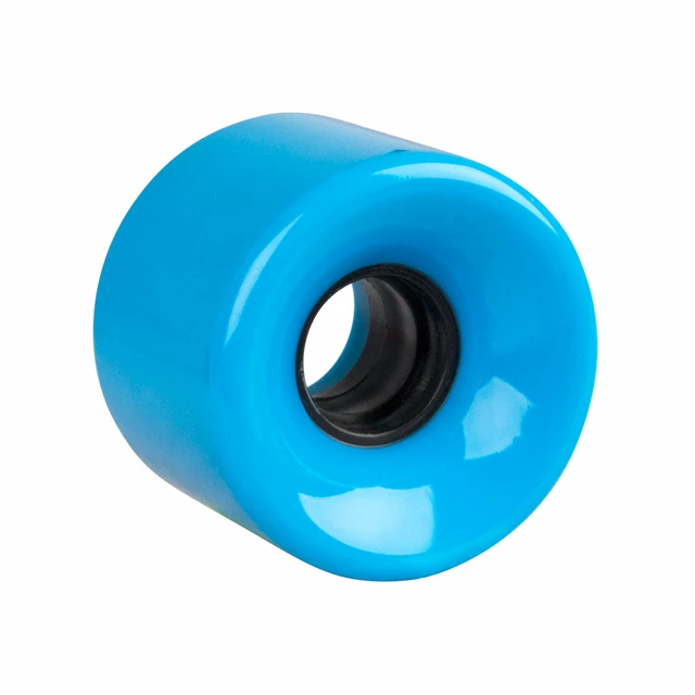 Kolečko na penny board 60*45 mm - bílá - světle modrá