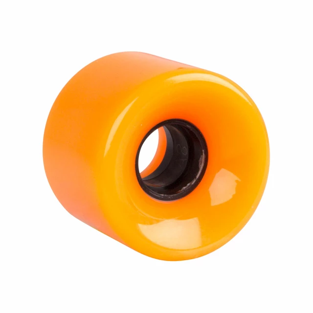 Kolečko na penny board 60*45 mm - bílá - oranžová