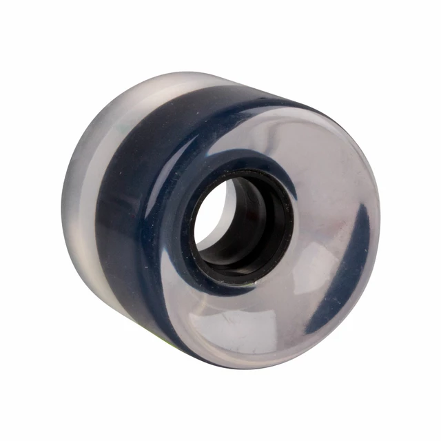 Průhledné kolečko na penny board 60*45 mm - černá - černá