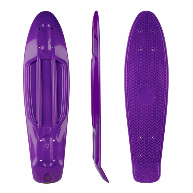 Deska pro penny board WORKER Aspy 22.5*6" - zelená - fialová