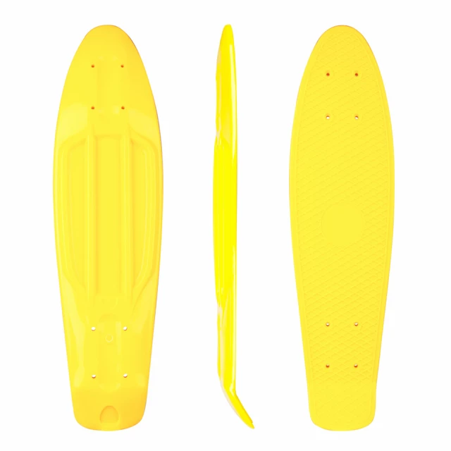 Deska pro penny board WORKER Aspy 22.5*6" - zelená - žlutá