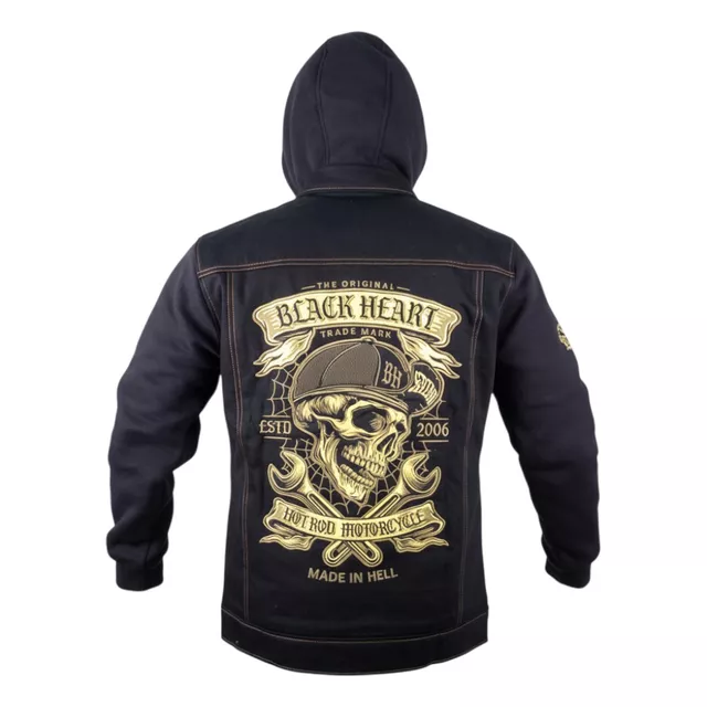 Moto bunda W-TEC Black Heart Reeftor - černá