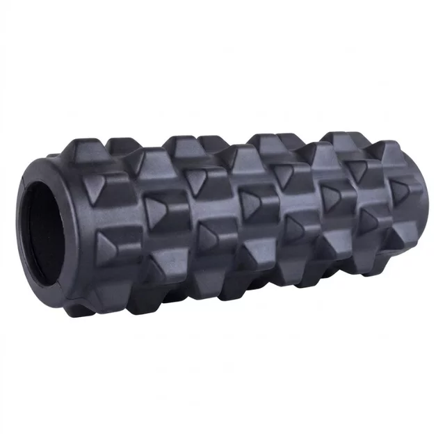 Masážní válec inSPORTline Masare 33 cm - modrá - černá