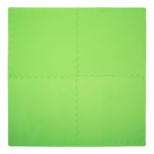 Fitness podložka inSPORTline EVA 124x124x1,2 cm (4 dlaždice, 8 okrajů)