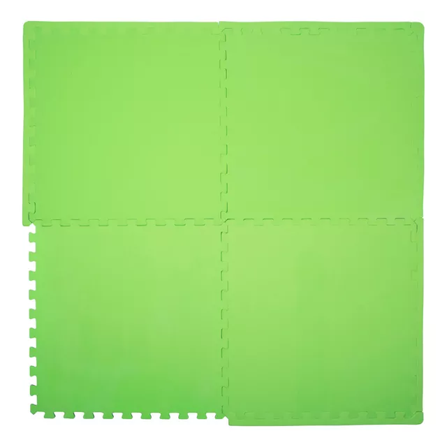 Fitness podložka inSPORTline EVA 124x124x1,2 cm (4 dlaždice, 8 okrajů)