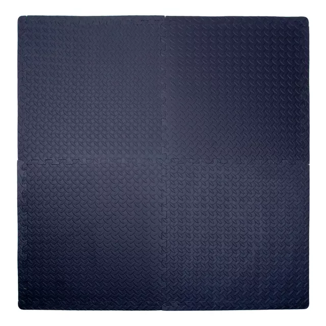 Fitness podložka inSPORTline EVA 124x124x1,2 cm (4 dlaždice, 8 okrajů)