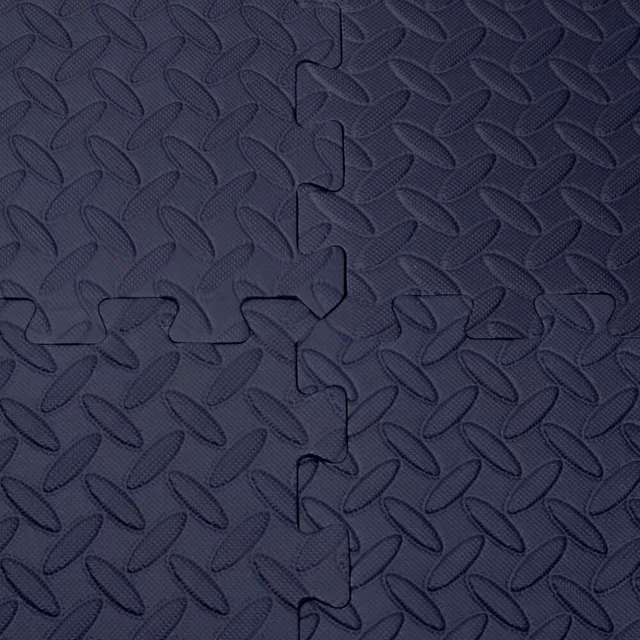 Fitness podložka inSPORTline EVA 124x124x1,2 cm (4 dlaždice, 8 okrajů)