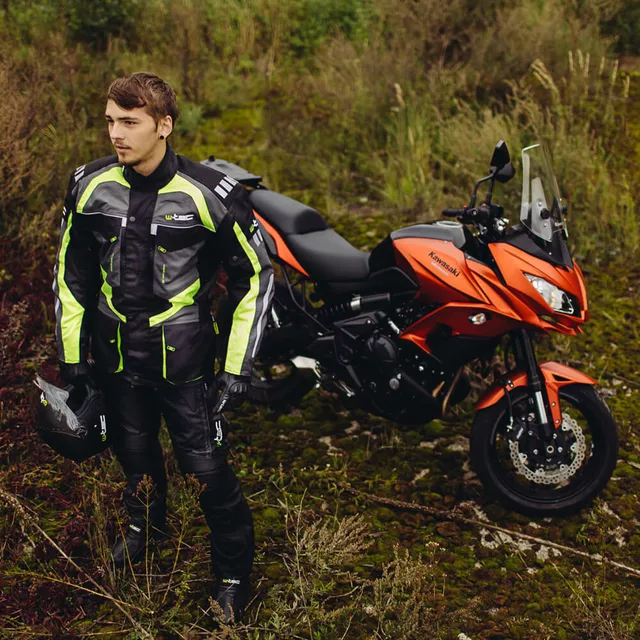 Moto rukavice W-TEC Talhof - černá