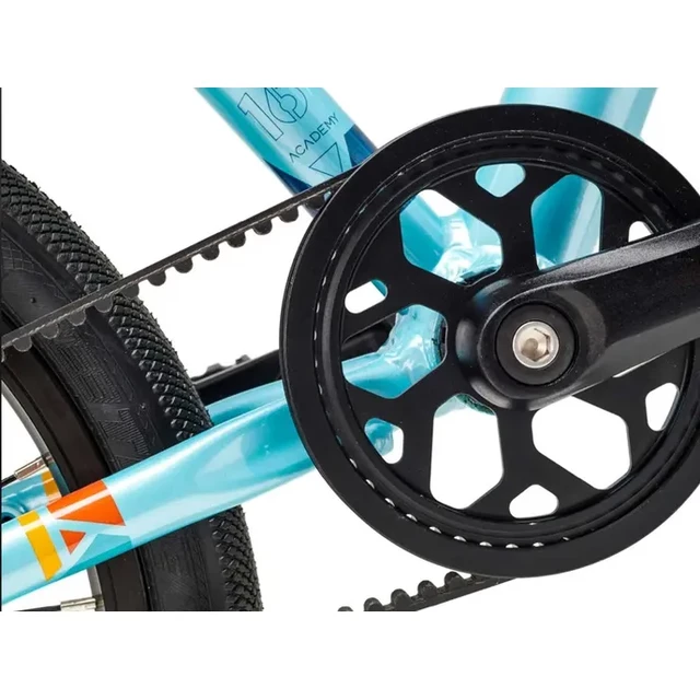 Ultra lehké dětské kolo Academy Grade 2 Belt 14" • 95-115 cm • 5,4 kg - fialová