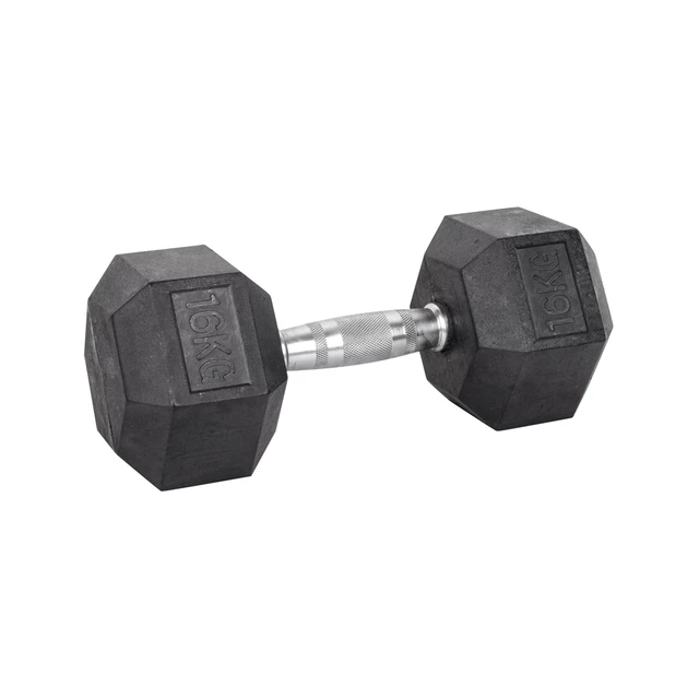 Šestihranné činky inSPORTline Hexsteel 2-40 kg