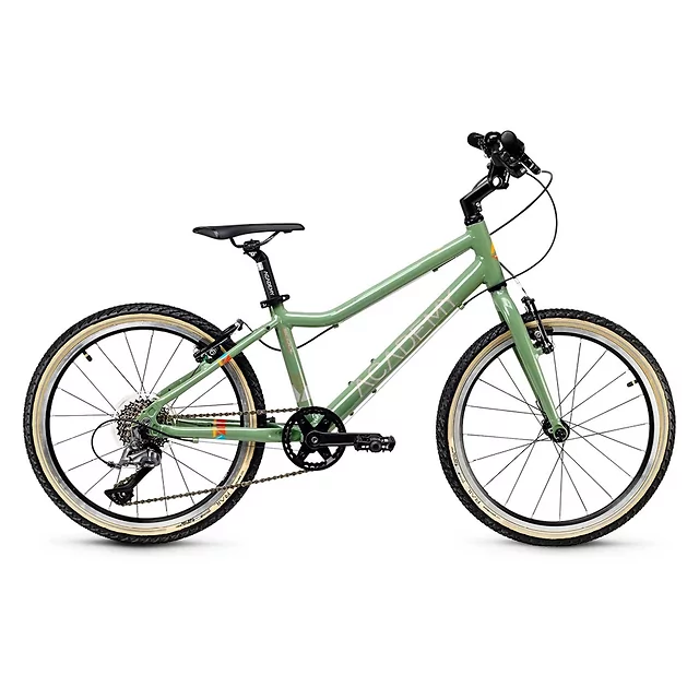 Ultra lehké dětské kolo Academy Grade 4 20" • 115-135 cm • 7,5 kg - zelená - zelená
