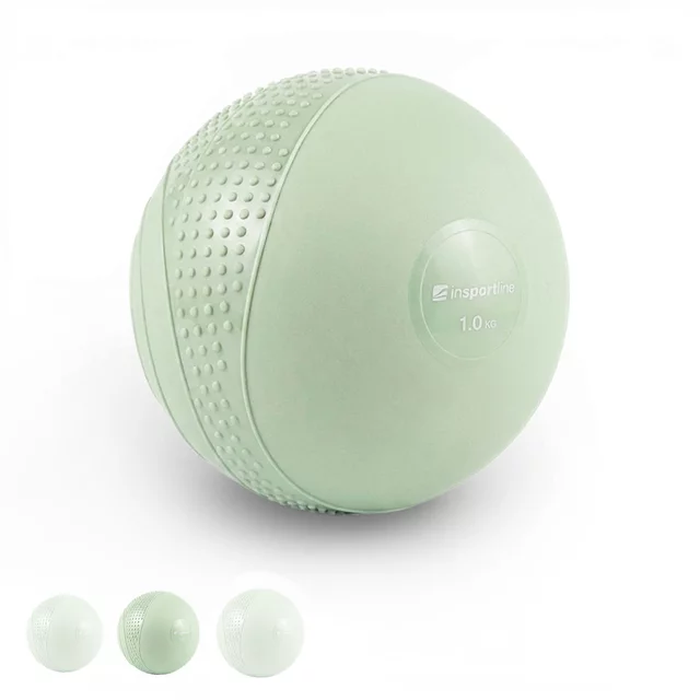 Mini medicinbaly inSPORTline Sendelar 10,5-12 cm / 0,5-1,5 kg