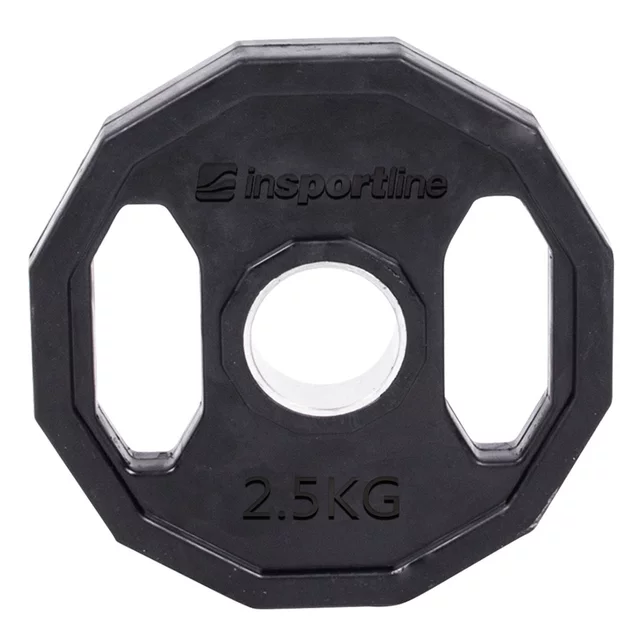 Sada 2x7ks olympijských pogumovaných kotoučů inSPORTline Ruberton 2x 1,25-25 kg