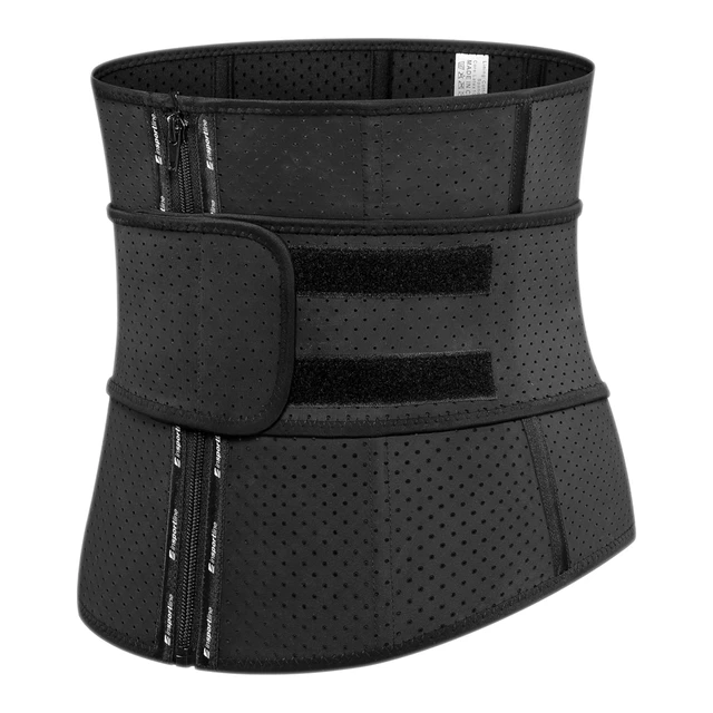 Fitness korzet inSPORTline Corwaist - černá