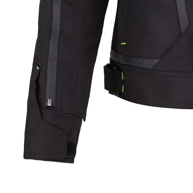 Dámská moto bunda W-TEC Progair Lady - černá-fluo