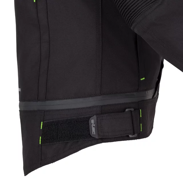 Dámská moto bunda W-TEC Progair Lady - černá-fluo