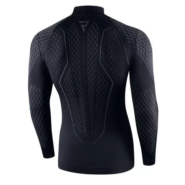 Moto thermo triko Rebelhorn Therm II Jersey - černo-červená