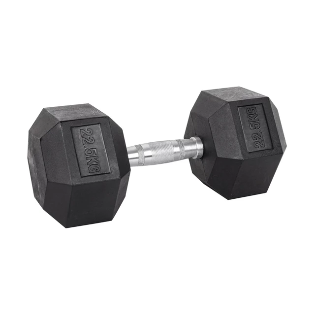 Šestihranné činky inSPORTline Hexsteel 2-40 kg