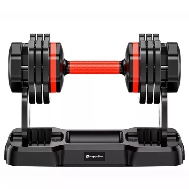 Nastavitelná jednoruční činka inSPORTline DuraBell® 6,5-24,5 kg
