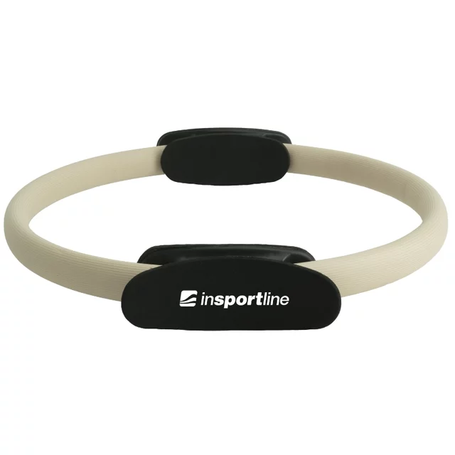 Kruh na pilates inSPORTline Impira - černá - béžová