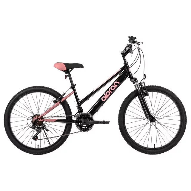 Odlehčené juniorské kolo Olpran Formica 24" - model 2026 • 135-155 cm • 13,9 kg - růžová/šedá  