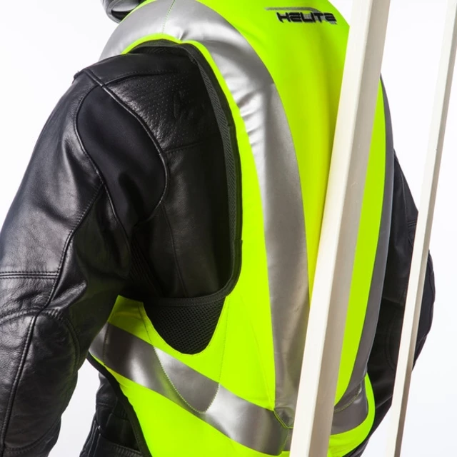 Airbagová vesta Helite Turtle HiVis 1, mechanická s trhačkou - žlutá