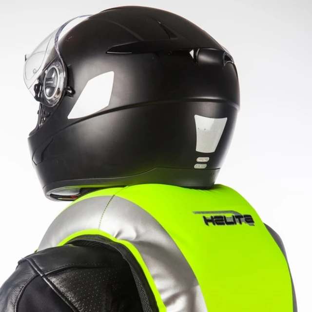 Airbagová vesta Helite Turtle HiVis 1 rozšířená, mechanická s trhačkou - žlutá