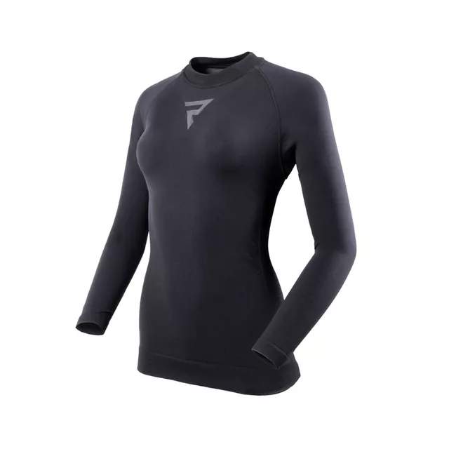 Dámské moto thermo triko Rebelhorn Freeze II Lady Jersey - černá