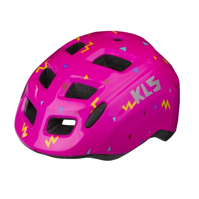 Dětská cyklo přilba Kellys Zigzag - Purple