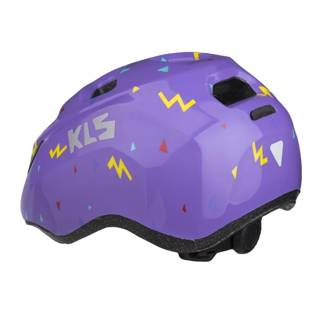 Dětská cyklo přilba Kellys Zigzag - Purple