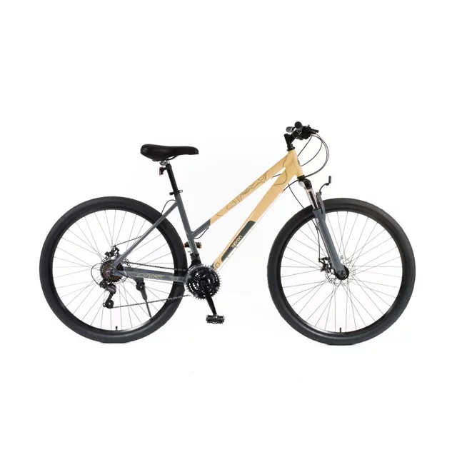 Dámské crossové kolo Olpran Columba 28" - model 2026 - mátová/petrolejová - písková/šedá 