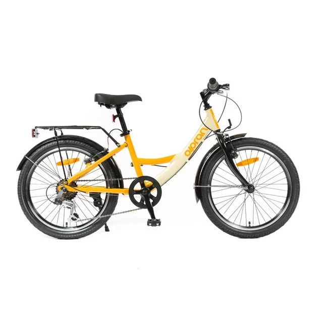 Odlehčené dětské kolo Olpran Anas 20" - model 2026 • 125-145 cm • 13,1 kg - oranžová