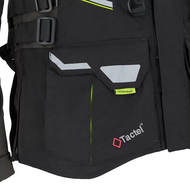 Moto bunda W-TEC Daimick - černo-šedá