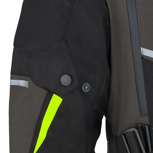 Moto bunda W-TEC Daimick - černo-šedá
