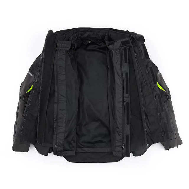 Moto bunda W-TEC Daimick - černo-šedá