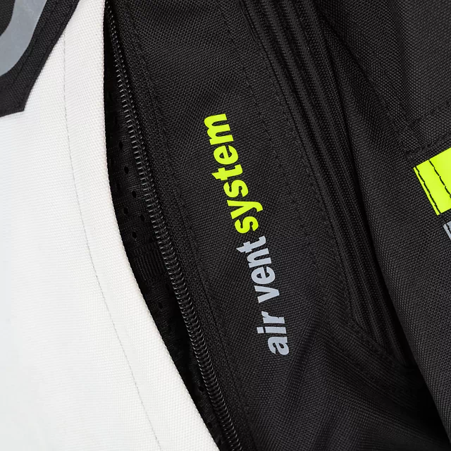 Dámská moto bunda W-TEC Warao Lady - černá-fluo