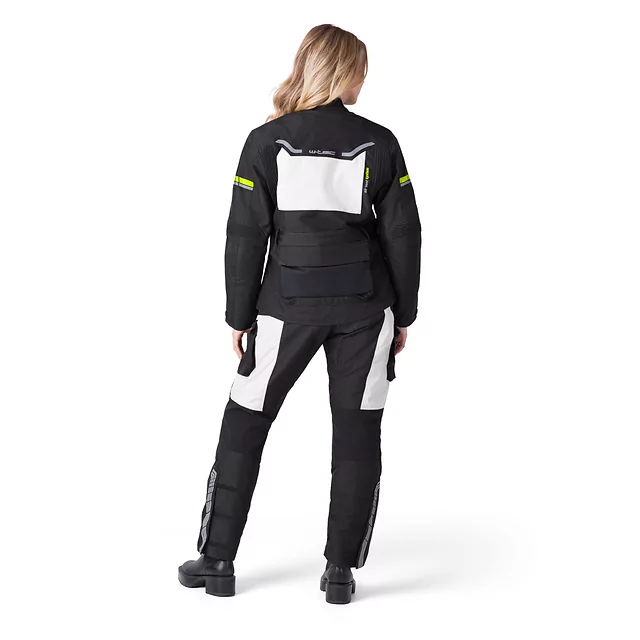 Dámské moto kalhoty W-TEC Warao Lady - černá-fluo