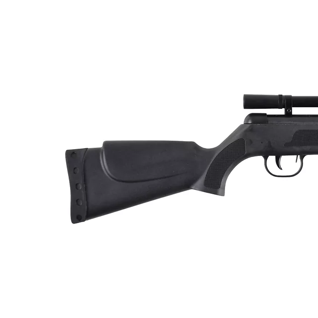 Vzduchová puška inSPORTline B3-3P 4,5mm s puškohledem 4x20, diabolkami, lapačem a papírovými terči