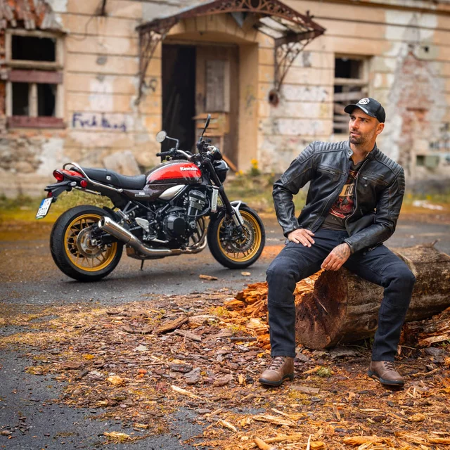 Kožená moto bunda W-TEC Mungelli EVO