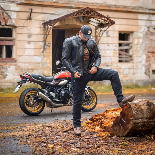 Kožená moto bunda W-TEC Mungelli EVO