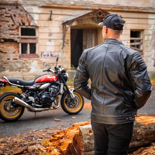 Kožená moto bunda W-TEC Mungelli EVO
