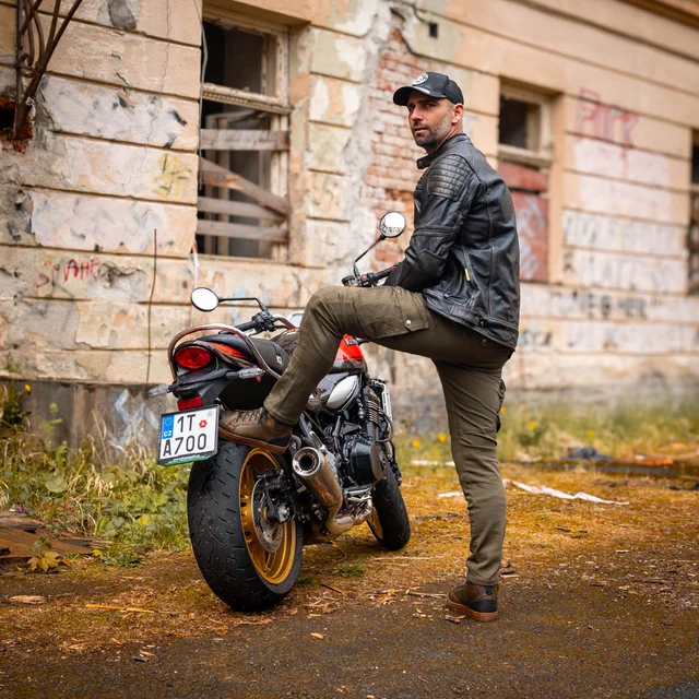 Moto boty W-TEC Fred - středomořská hnědá