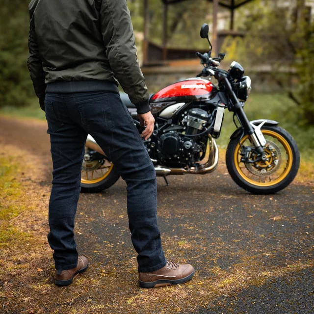 Pánské moto džíny W-TEC Arikaro - modrá