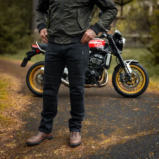 Pánské moto džíny W-TEC Arikaro - modrá