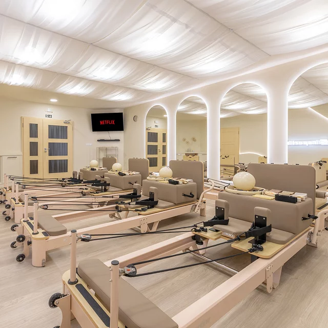 Pilates reformer inSPORTline Comfolder EVO