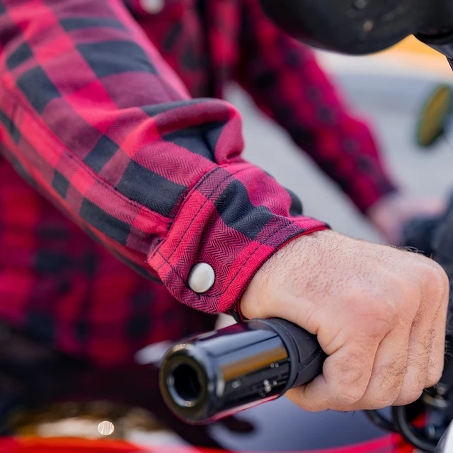 Moto košile BOS Lumberjack - Impact Red
